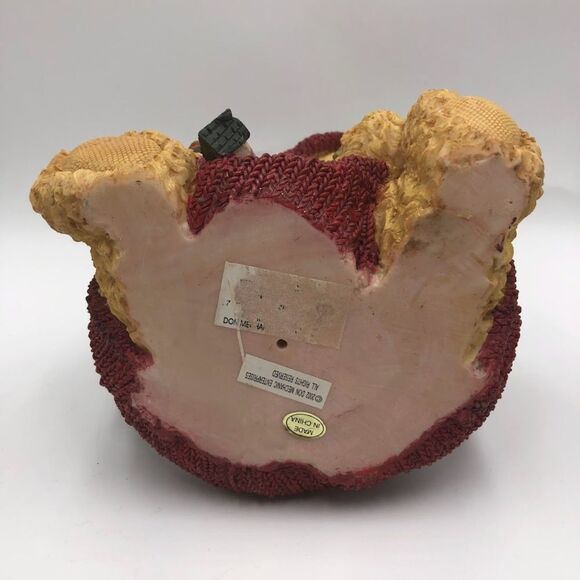 Vintage 2002 Don Mechanic Enterprises Rare Christmas Bear Figurine Tabletop - Picture 11 of 13